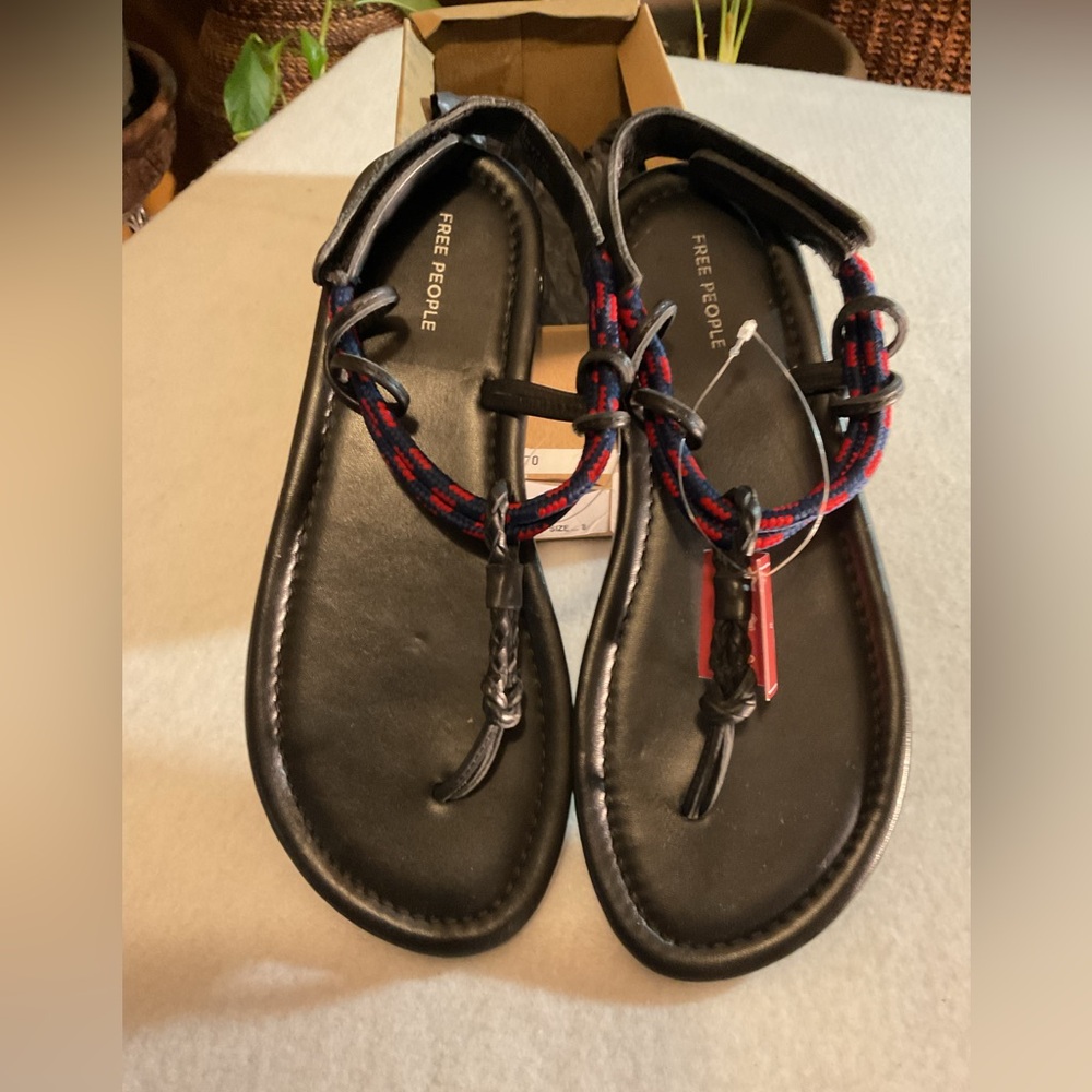 Free People Island Hopping Wrap Sandals size 8